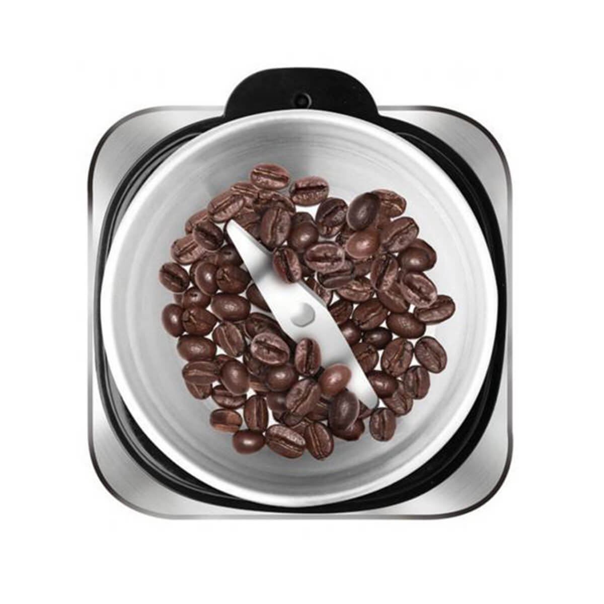 Mlevenje zrna kafe u Mlinu za kafu Aromatic Aparatu za mlevenje kafe i orašastih plodova
