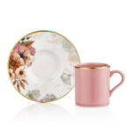 Porcelanski set šoljica za kafu za dve osobe 4/1 - Lalin