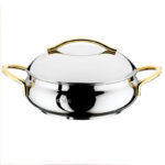 Kaserola sa poklopcem od inoxa