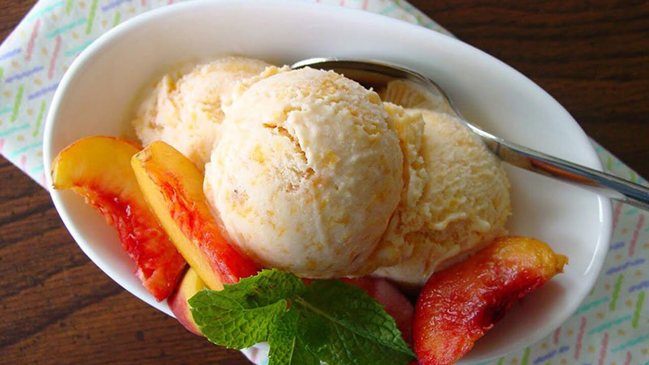 Domaći sladoled sa breskvama recept