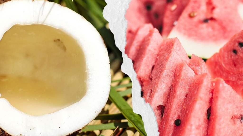 milksejk sa lubenicom i kokosom