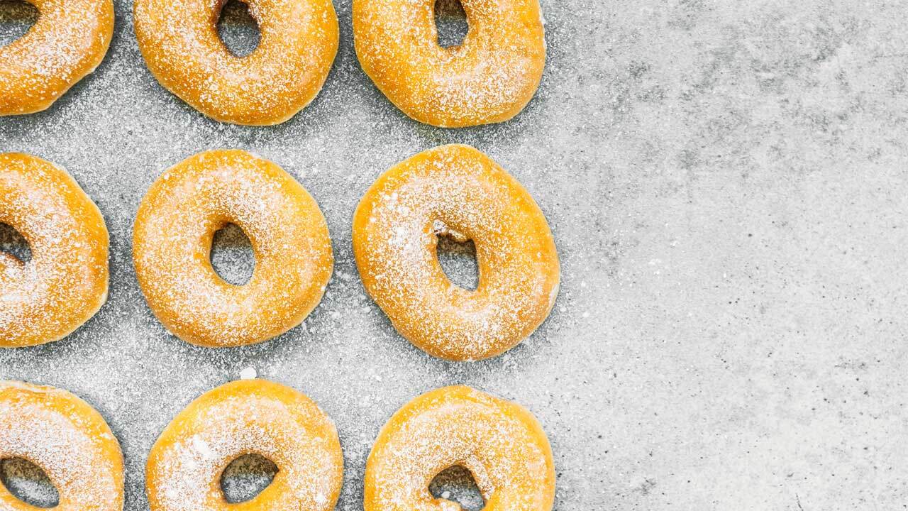 Mini keto krofnice sa bananama