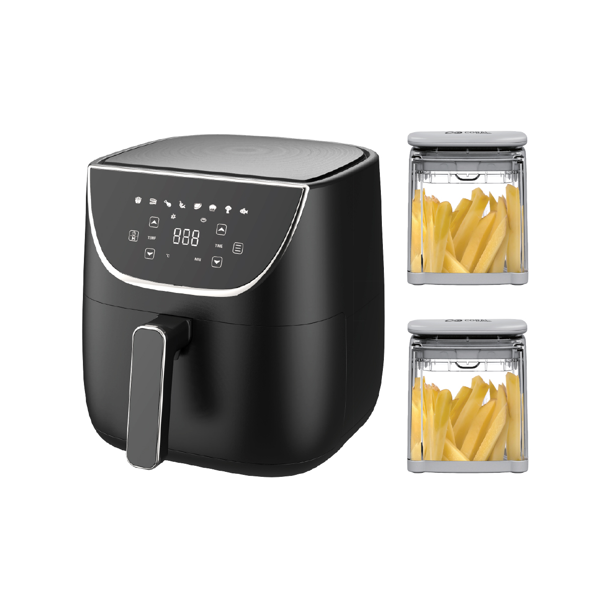 AVG-2 Air Fryer MASTER + 2x Seckalica - AF-2500 + CB-01